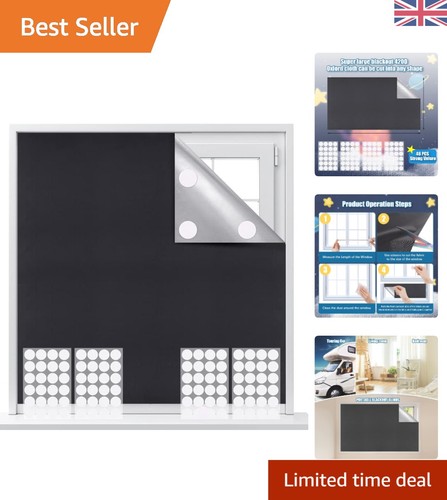 Blackout blind with silver - blackout,