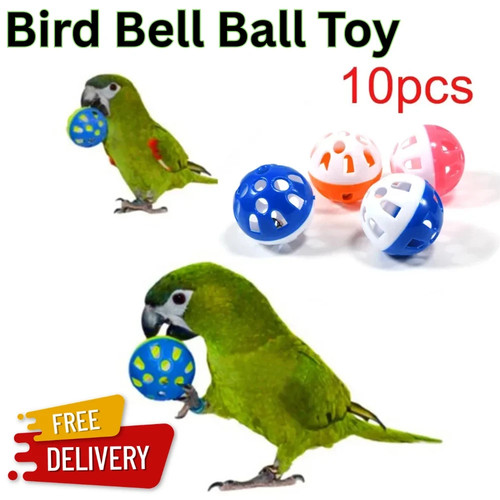 10pcs pet bird bell ball - pet,