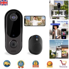 Intelligent WiFi Doorbell Camera - HD Visual & Motion Alerts for Security