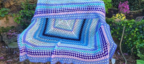 Handmade granny crochet wool - granny,