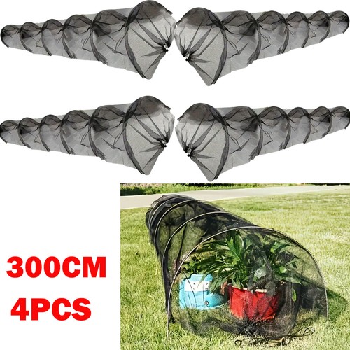 4pc black garden grow - 3m,