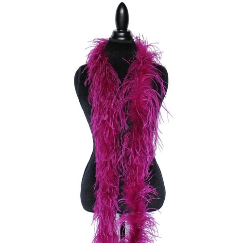 Purple plum 1ply ostrich - purple,