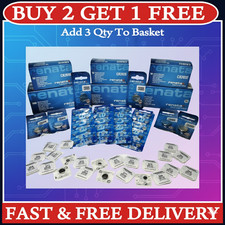 Renata Watch Battery Swiss Made 377 364 371 399 394 395 379 321 370 362 329 LR44