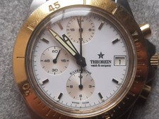 CRONO THEOREIN SILVERSTONE ANNI 90 Aut .VETRO ZAFFIRO. Mov. LEMANIA 5100. 10 Atm