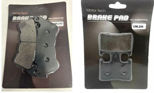 Full brake pads rr - ft,