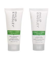 Philip Kingsley Flaky Itchy Scalp ANTI DANDRUFF Shampoo 20ml  & Conditoner 20ml