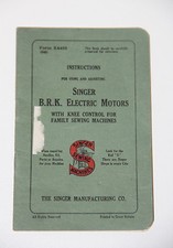 Singer B.R.K. Electric Motors