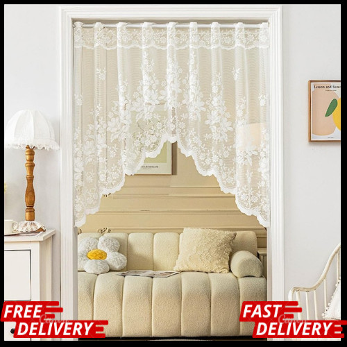 White lace arched sheer - lace,