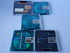 5 Used Mini Discs TDK  74 x4 &