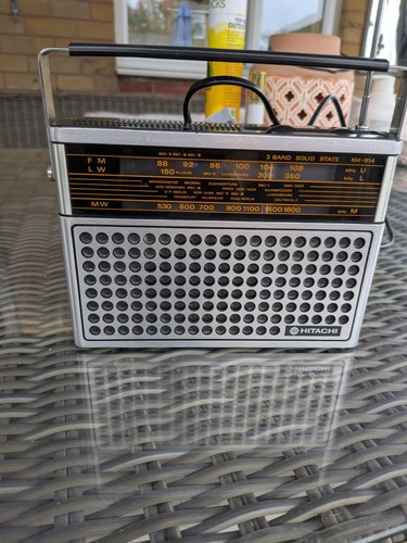 Vintage hitachi portable - vintage,