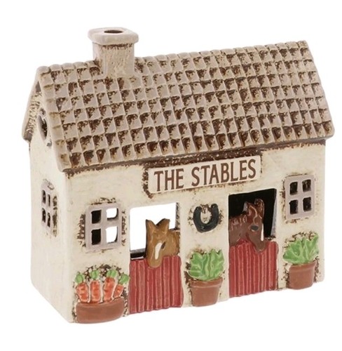 Village pottery horse stables - horse,