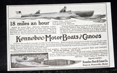 1910 old magazine print - 1910, ad