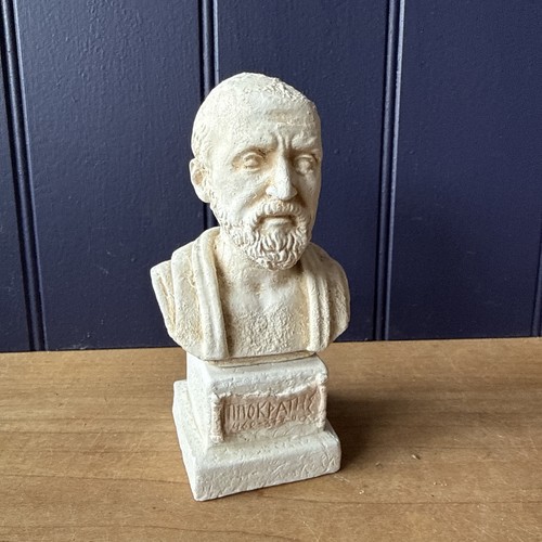 Bust hippocrates father - hippocrates, of
