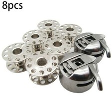 6 Bobbins With 2 Cases Sewing