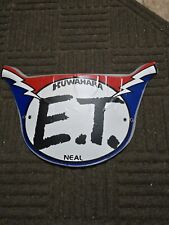 KUWAHARA E.T. BMX Number Plate