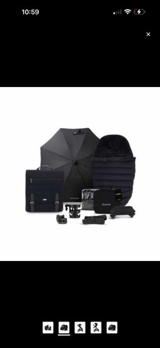 Icandy peach black carrycot - 7,