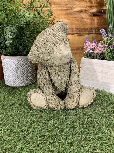 Stone garden cute teddy bear - cute,