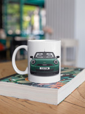 Personalised Mini Cooper Convertible S Classic Coffee Mug Gift - Choose Colour
