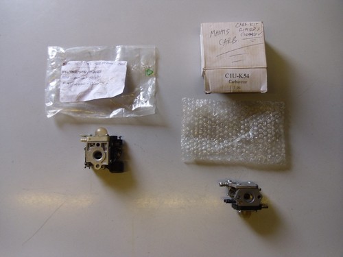 Mantis cultivator carb - ., echo