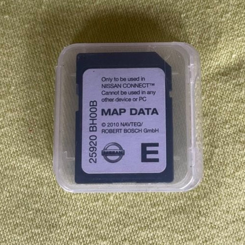 Nissan connect sat nav - nav, card
