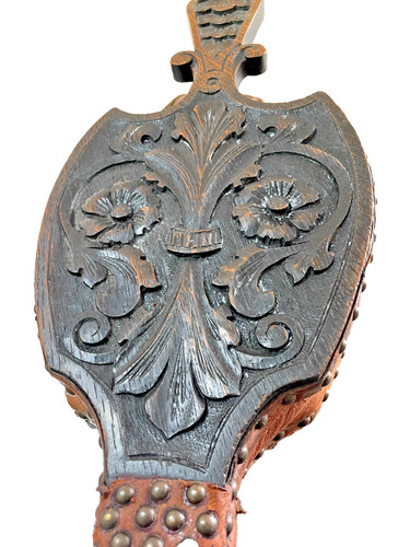 Edwardian carved wooden