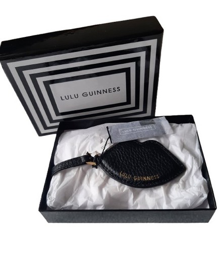 Lulu guinness black leather - guinness,