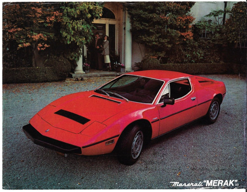 Maserati merak late 1970s - late,