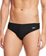 New Speedo Men's 1" Solar Swim Race Brief Briefs 38" 87300165 - B1