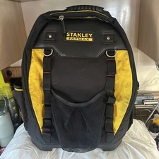 Stanley Fatmax Technicians Ruck Sack Backpack Tool Bag Waterproof Base used vgc