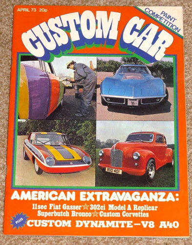 Custom car magazine - magazine, 1973