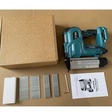 Cordless Nail Gun w/ 400pcs Straight/N-Shape Nails Kit For Makita 21V Battery