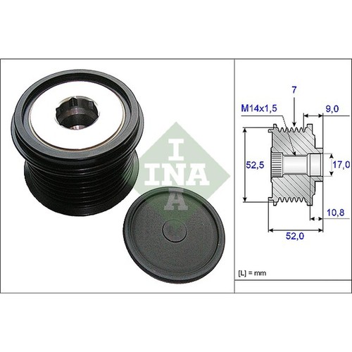 New alternator pulley for - alternator,