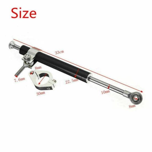 330mm black aluminum - 330mm,