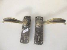 Antique Brass Lever Door