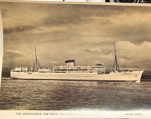 Vintage union castle line rmmv - line,