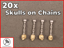20x Skulls on Chains Scenery