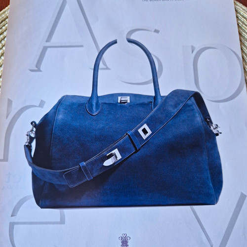 Asprey boxer bag - asprey,