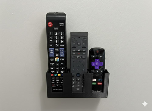 Remote control holder wall - control,
