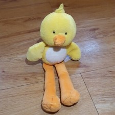 Waitrose Chick Yellow Soft Toy Plush Chicken Bird Easter Novelty Long Legs