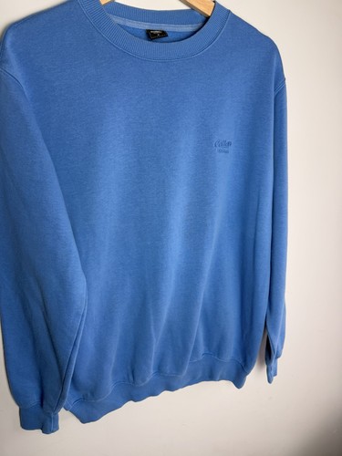 Cotton traders blue crewneck - cotton,