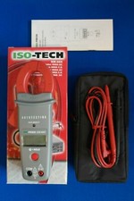 ISO-TECH ICMA6N AUTOTESTING CLAMP METER MAX CURRENT 600A ac - New Boxed Inc Case