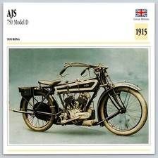 AJS 750 Model D 1915 Great