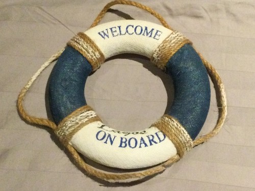 Nautical life lifebuoy ring - life,