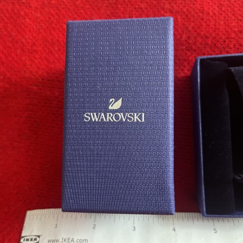 Swarovski blue black - swarovski, blue/black