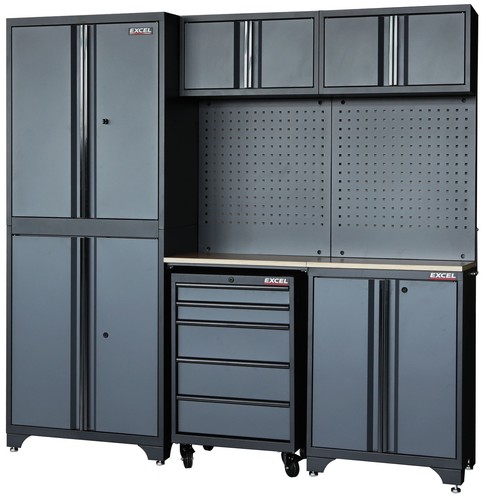 Excel piece garage - 77", 7-piece
