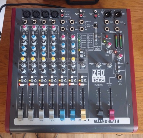 Allen heath zed60 10fx - allen, zed60-10fx