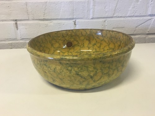 Antique sponge ware yellow - antique, /