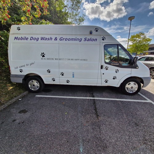 Dog grooming van ford - dog,