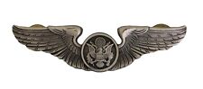 GENUINE U.S. Air Force AIRCREW aviator metal wings USAF Full Size VIETNAM
