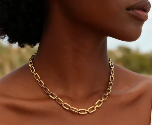 9ct gold necklace - 9ct, for